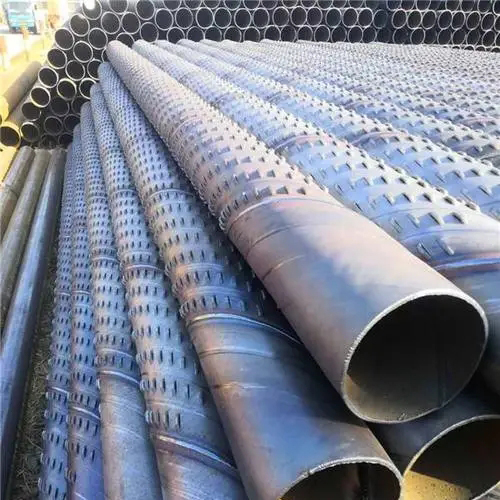 四平孔式滤水管安装